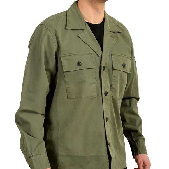 Hugo Boss Men's "Leasy" Green Button Down Blazer Jacket US L IT 52 - Picture 2 of 6